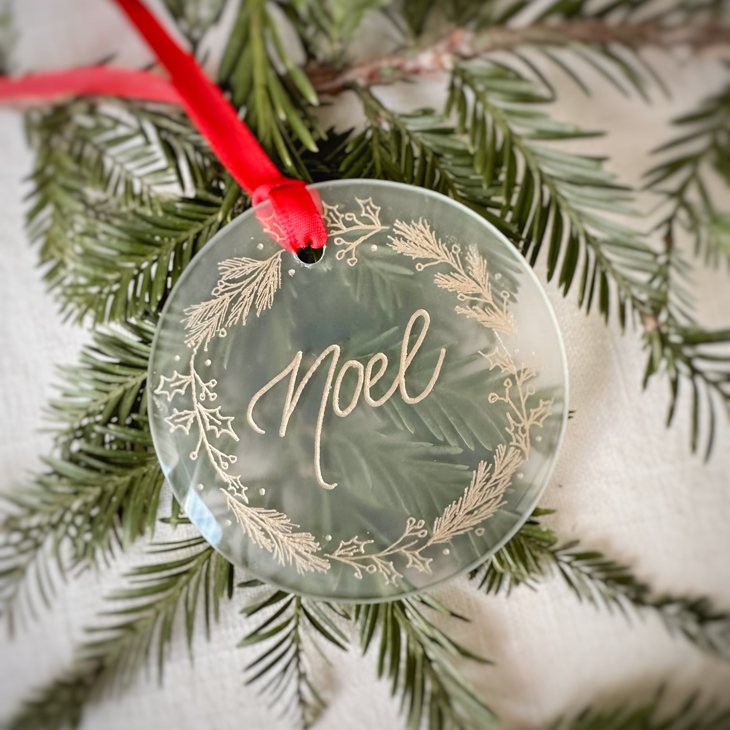 Glass Ornament Engraving
